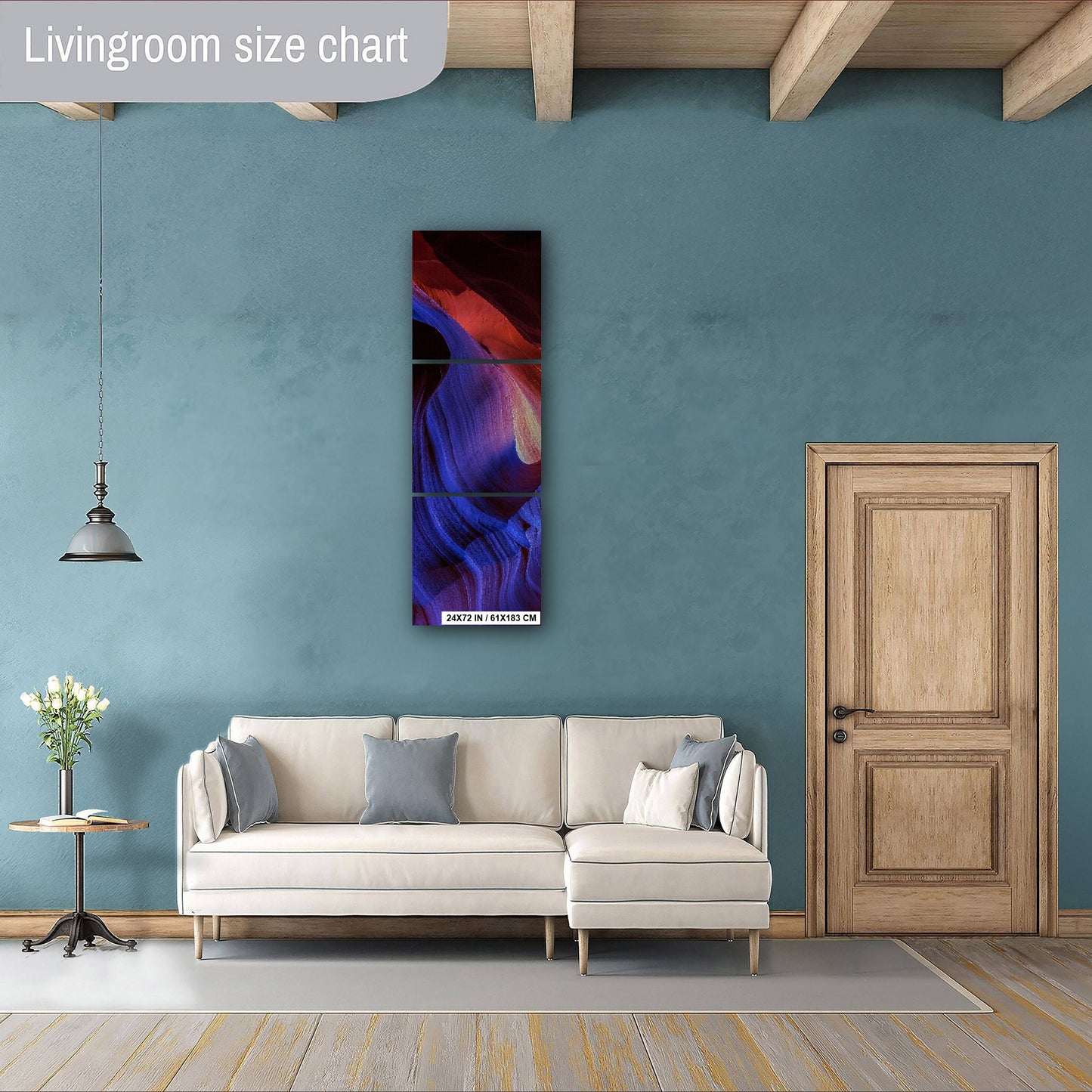 Arizona Antelope Canyon Wall Art – Slot Canyon Landscape Photo Print, Page Red Rock Fine Art, Upper Lower Canyon Desert Photography Decor