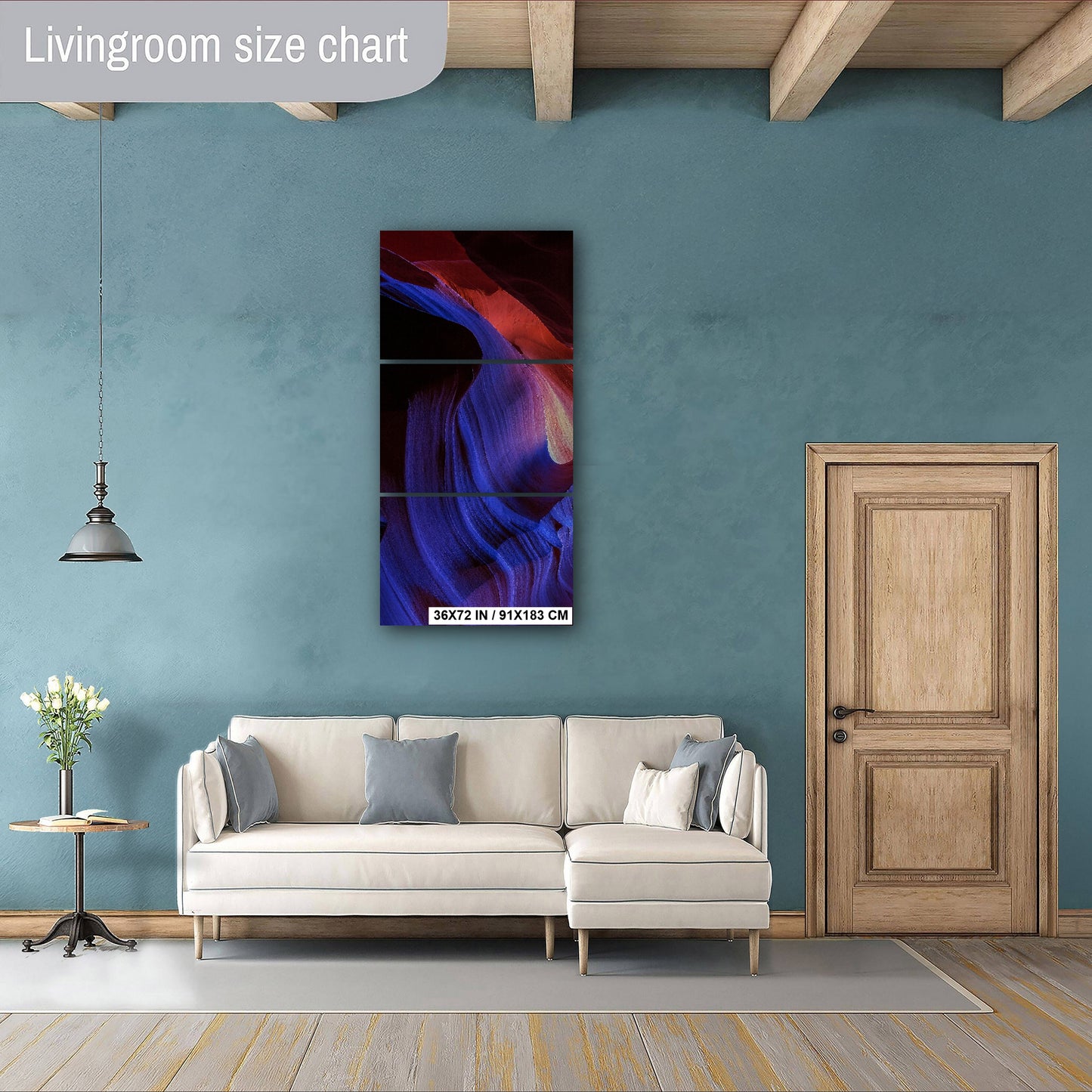 Arizona Antelope Canyon Wall Art – Slot Canyon Landscape Photo Print, Page Red Rock Fine Art, Upper Lower Canyon Desert Photography Decor